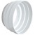 RIDUZIONE IN ABS M D.100/ F D.125 CRC125B CON ATTACCO TRAMITE GIUNTO CG100 CRC96B PER VENTILAZIONE