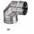 CURVA ACCIAIO MONOPARETE  A 90°MF D.200MM AISI 304