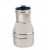 RIDUZIONE INOX MONOPARETE  D.130F/80M