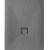 PIATTO DOCCIA  80X140 IN MINERAL MARMO ANTRACITE COMPLETO DI PILETTA