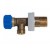 RUBINETTO D'ARRESTO 1/2X3/8 X CASS.OLI74