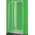 BOX SKIPPER MAESTRO DUE PROFILO BIANCO PORTA SCORREVOLE APERTURA LATERALE CM 100-110 CRISTALLO STAMPATO FORTE BS12520050