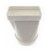 GIUNTO IN ABS ORIZZONTALE PER TUBO D.125 TONDO A 150X70 RETTANGOLARE CG0157B PER VENTILAZIONE