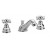 BATTERIA LAVABO  3 FORI S.A.11/4 PAFFONI IRIS IR 058 BOCCA RETRò
