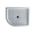 PIATTO DOCCIA  90X72 STONDO SX GALASSIA LUNA 1017