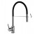 MISCELATORE LAVELLO SIDNEY CON LEVA LATERALE CON TUBO FLESSIBILE DUEMMEGGI SY 160