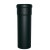 TUBO ACCIAIO VERNICIATO MONOPARETE HT H.1500 D.80 UNI EN1856/2 NERINO