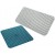 TAPPETO DOCCIA 36X71 GEOMAG AZZURRO