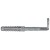 FISSAGGIO SCALDABAGNO FISCER WDS12 X 105 (COPPIA)