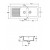 LAVELLO SERIE GENIUS INCASSO 116X50