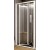 BOX PORTA SOFFIETTO SMERALDA  PROFILO BIANCA  CM 88/93 ACRILICO H.185
