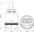 CARTUCCE CERAMICHE N.204 MIXBK40-BP "F.LLI PORTA"