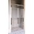 BOX PORTA SALOON GIAVA NICE PROFILO CROMO  CM 97/101 CRISTALLO TRASPARENTE  DA 6MM H.190