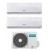 CONDIZIONATORE DUAL SPLIT  HISENSE  NEW COMFORT  INVERTER R32 (9000+9000) UITA\' ESTERNA DA 14000