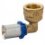 GOMITO A 90° FEMM.1/2X20 MULT. A PRESSARE APL