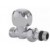 VALVOLA TERMOSTATIZZABILE ICMA D\'ARREDO DRITTA  CROMO X RAME/MULTISTRATO DA 1/2