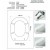 COPRIWATER LINDA IDEAL STANDARD BIANCO EUROPEO