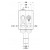 SIFONE INCASSO LAVATRICE BIBOX BONOMINI DOPPIO 3455IX45B9