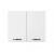PENSILE DA CUCINA  2 ANTA BIANCO L. CM 80 X H. 55 X P. 34