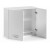 PENSILE SCOLAPIATTI  DA CUCINA  2 ANTA BIANCO L. CM 80 X H. 55 X P. 34