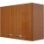 PENSILE SCOLAPIATTI  DA CUCINA  2 ANTA  TEAK  L. CM 80 X H. 55 X P. 34
