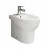 BIDET PRATICA AZZURRA FILO MURO BIANCO