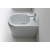 BIDET GENESI GLOBO  BIANCO FILO PARETE