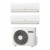 CONDIZIONATORE HITACHI DUAL SPLIT DODAI FROST WACH 9000 + 12000  BTU A++ R32