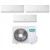 CONDIZIONATORE TRIAL SPLIT  HISENSE DUE UNITA'INTERNE SLIT   NEW COMFORT + UNITA' INTERNA CANALIZZATO DA 12000  INVERTER R32