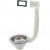 PILETTA LAVELLO BASKET CON TROPPO PIENO  1"1/2 BRONZO