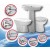 KIT VASO+BIDET+LAVABO 66CM E COLONNA OPI
