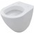 VASO SKY BIANCO SCARICO A PAVIMENTO ALTHEA
