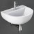 LAVABO COMPACT CM 55  COMPACT  RAK