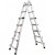 SCALA ALLUMINIO STEP UP PIUMA 5+5
