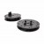 COPPIA DI SUPPORTI A PAVIMENTO CON ALTEZZA REGOLABILE DA 125 A 175 MM APPLICABILE DA 2 A 6 COLONNE BIANCO