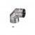 CURVA ACCIAIO MONOPARETE  A 90°MF D.150MM AISI 316