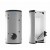 BOLLITORE VETRIFICATO VERTICALE BF1 1500  ELBI CON SCAMBIATORE ESTRAIBILE ACCIAIO INOX