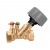 VALVOLA DI BILANCIAMENTO130 BRONZO F/F  1"1/2