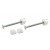 KIT FISSAGGIO M 6 CON GALLETTI PER CERNIERE  SEDILI WC