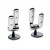CERNIERE UNIVERSALE OTTONE CROMATO PESANTE