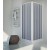 BOX COLIBRI' PLUS KAPPA APERTURA ANGOLARE 80/60 BIANCO PLEX  BP100
