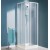 BOX DOCCIA ANGOLARE ELBA CM 58-68X58-68 PROFILO BIANCO PLEX