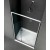 BOX PORTA SOFFIETTO  PROFILO CROMO AMBRA  CM 84/89 CRISTALLO  TRASPARENTE MM.6H.195