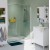 BOX PORTA SCORREVOLE A DUE ANTE WEISS STERN STORM 2.0 PROFILO CROMO CM 140 CRISTALLO TRASPARENTE 750.50.140