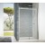 PORTA DOCCIA SCORREVOLE  AUGE COMPANY SERIEZEUS  CM 154/160  H 190 CROMO CRISTALLO TRASPARENTE TEMPERATO  MM6