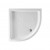 PIATTO DOCCIA SEMICIRCOLARE  75X75 IN CERAMICA H.10
