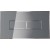 PLACCA COMANDO PER CASSETTA  LINE MODELLO STYLE ARGENTO MAGNETICA cod.20.15/S/AR/M