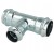 RACCORDO TX F 3/4  PRESSARE  ACCIAIO AL CARBONIO  D.35