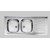 LAVELLO APPOGGIO INOX CM 120X50 2 VASCHE SX CON GOCCIOLATOIO DX
