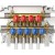 VALVOLA INCASSO TECO K4.3 4+5 VIE MULTI INT. FASTEC D03